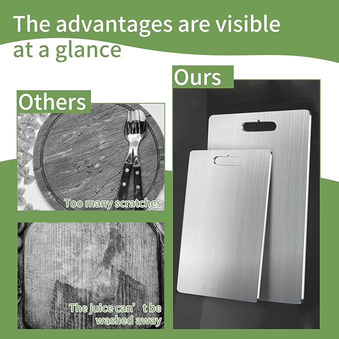 AL-KHAKI™ Titanium Cutting Board