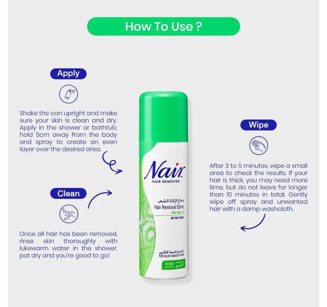 Nair Hair Removal Spray