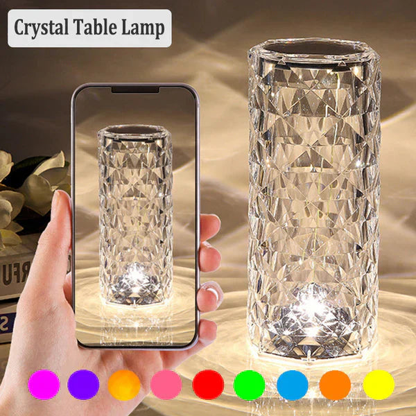AL-KHAKI™LED Crystal Table Lamp