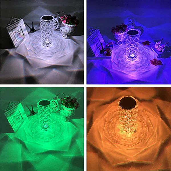 AL-KHAKI™LED Crystal Table Lamp