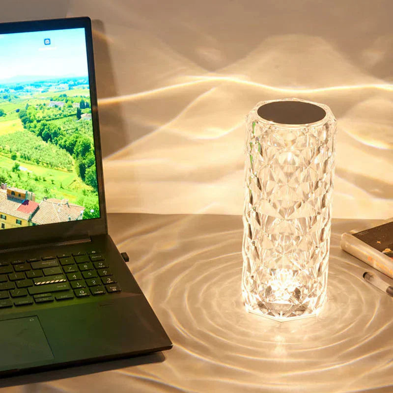 AL-KHAKI™LED Crystal Table Lamp