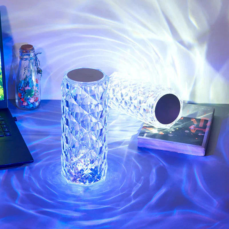 AL-KHAKI™LED Crystal Table Lamp