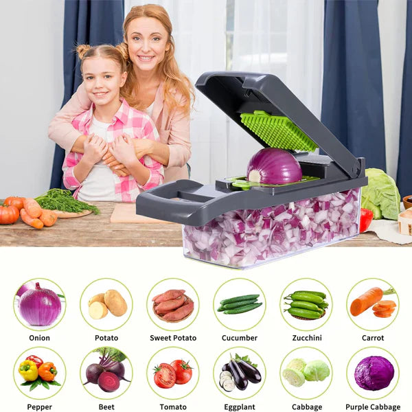 AL-KHAKI™ Multifunctional Vegetable Slicer